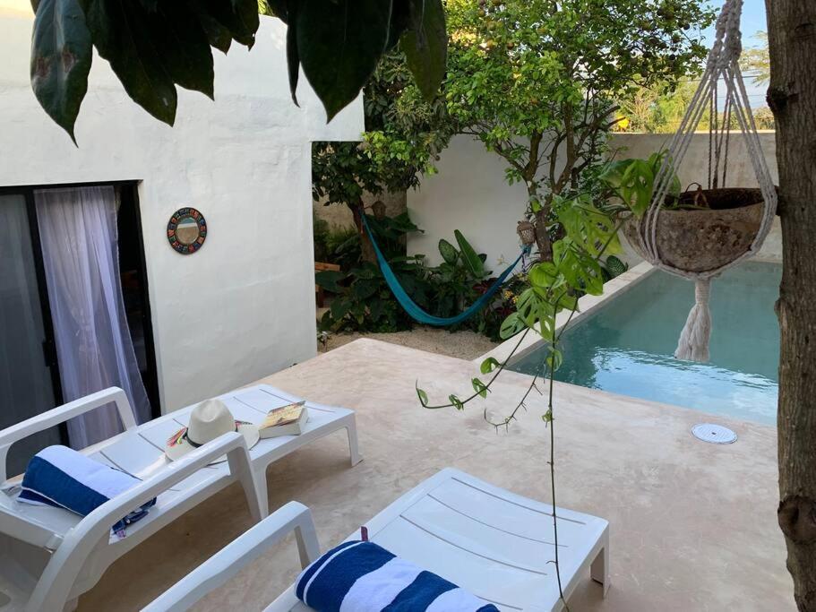 Private Full House With Pool And Cozy Patio Villa Valladolid  Exteriör bild